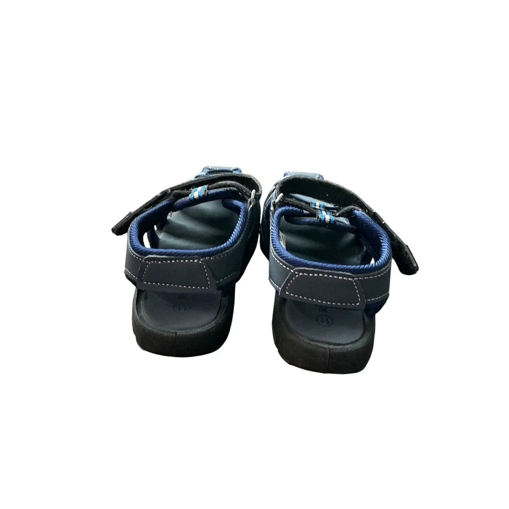Rugged Bear Boys Navy Blue Closed Toe Fisherman Sandals Size 11 RB81480‎
